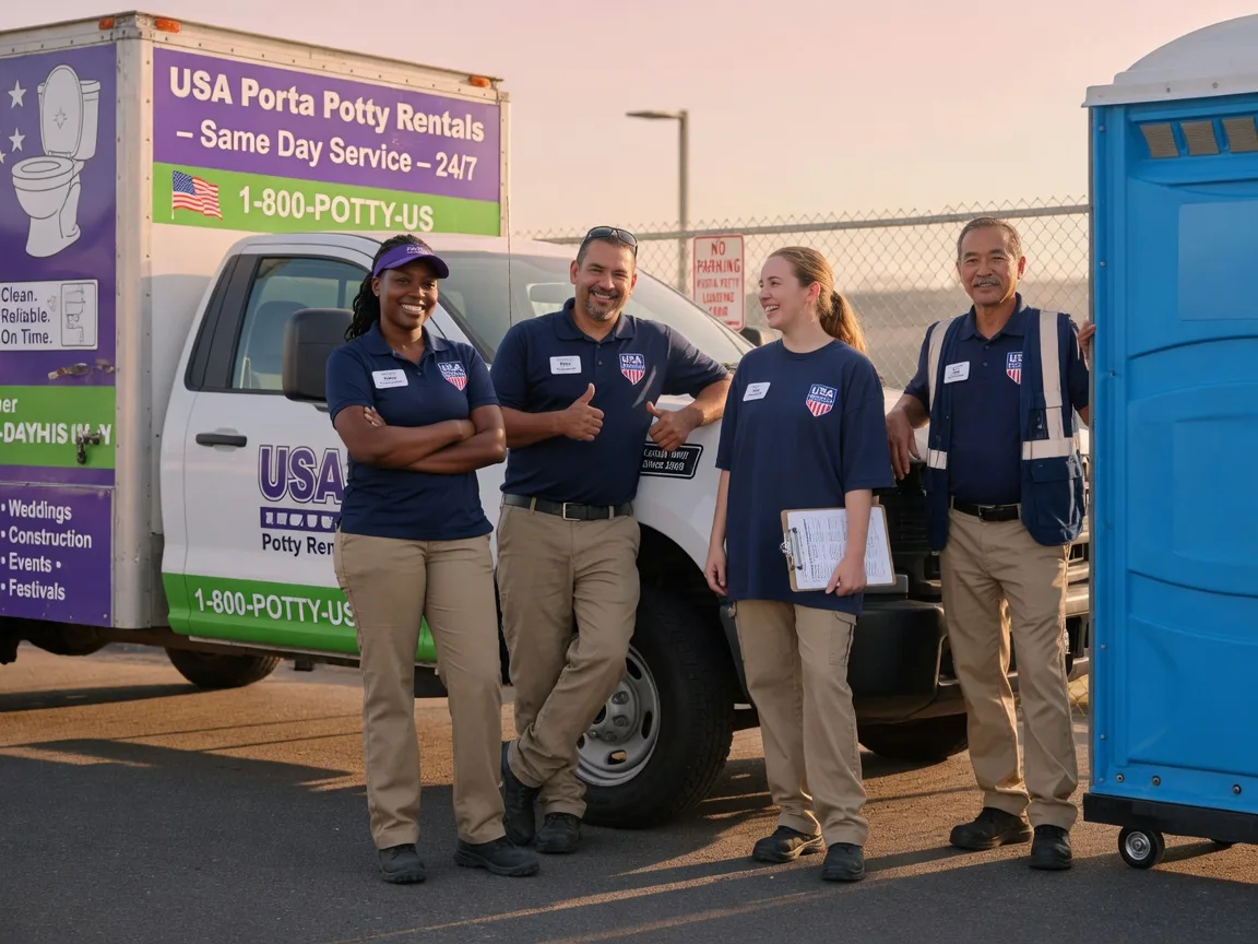 Porta Potty Rental company in Deer Park, CA
